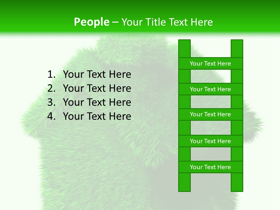 Estate Ecology Energy PowerPoint Template