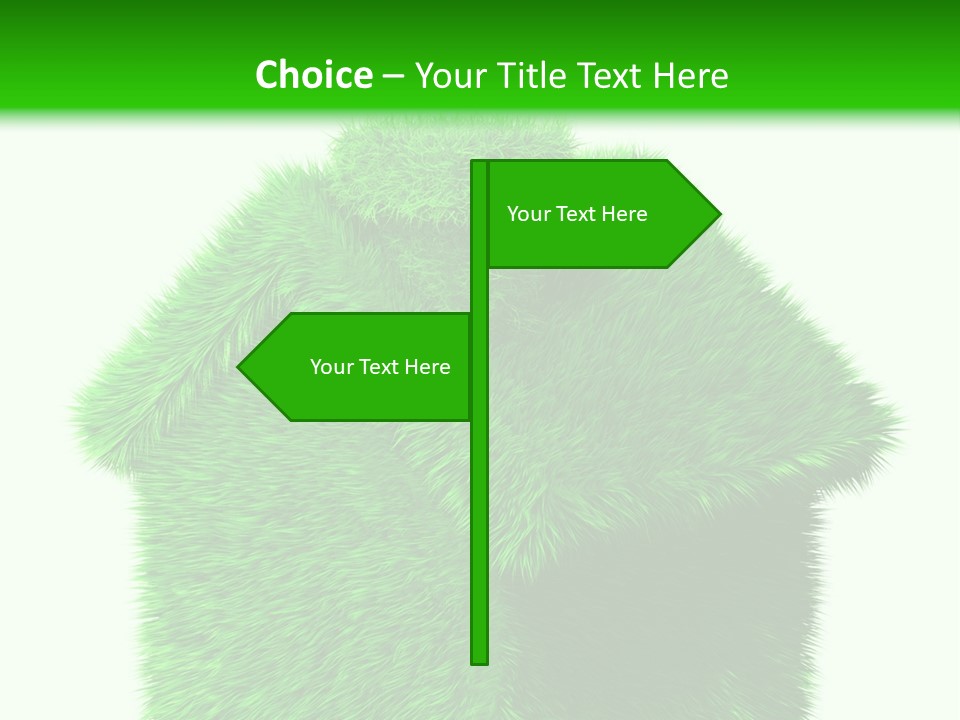 Estate Ecology Energy PowerPoint Template