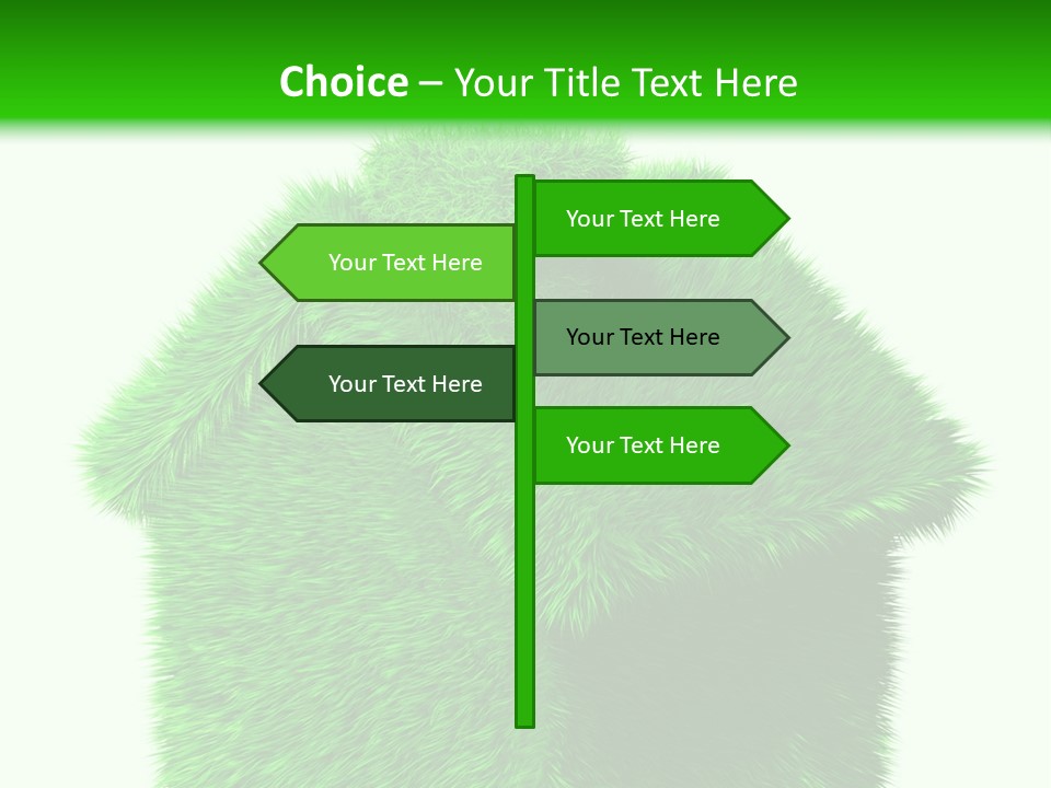 Estate Ecology Energy PowerPoint Template