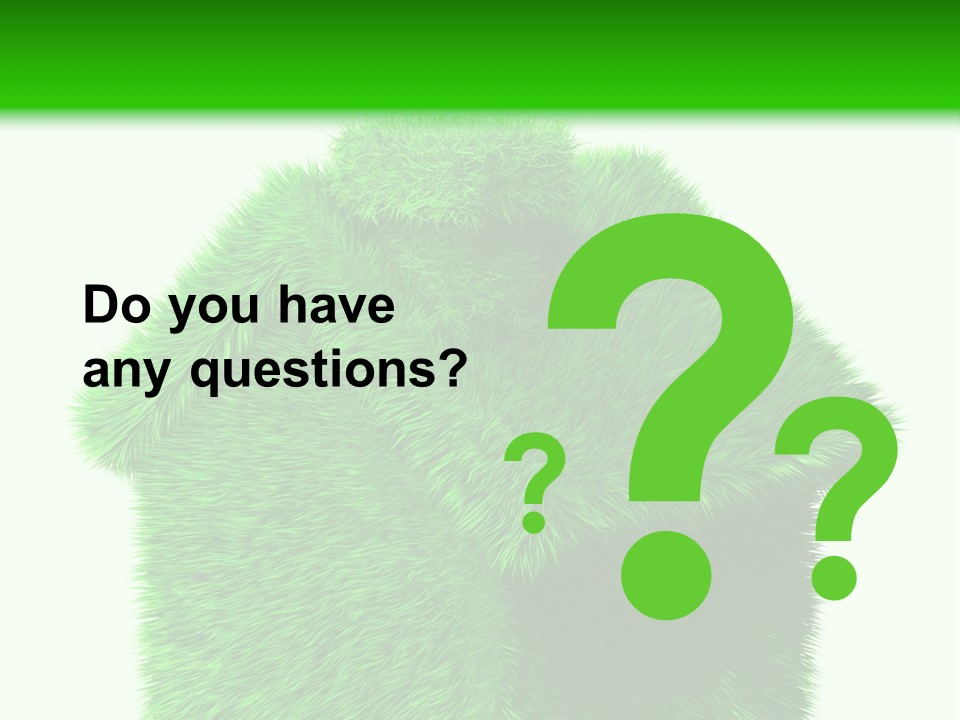 Estate Ecology Energy PowerPoint Template