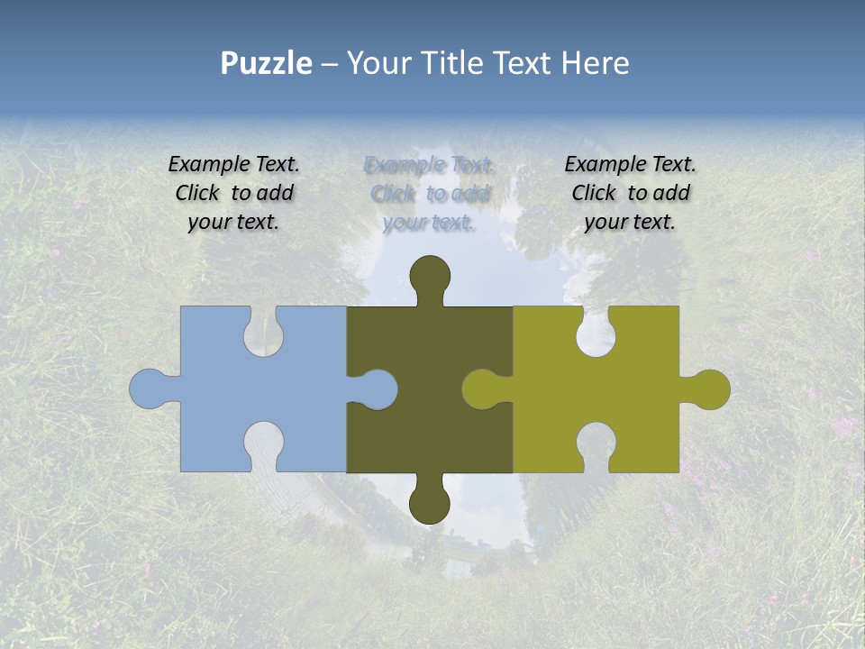 Environmental Aerial Forest PowerPoint Template