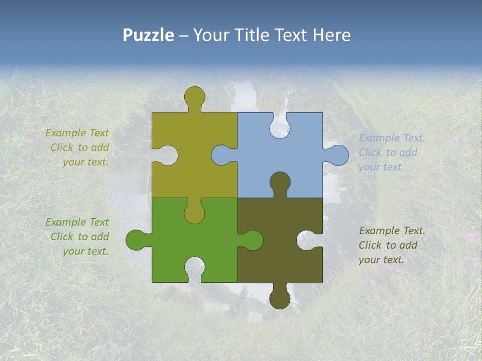 Environmental Aerial Forest PowerPoint Template