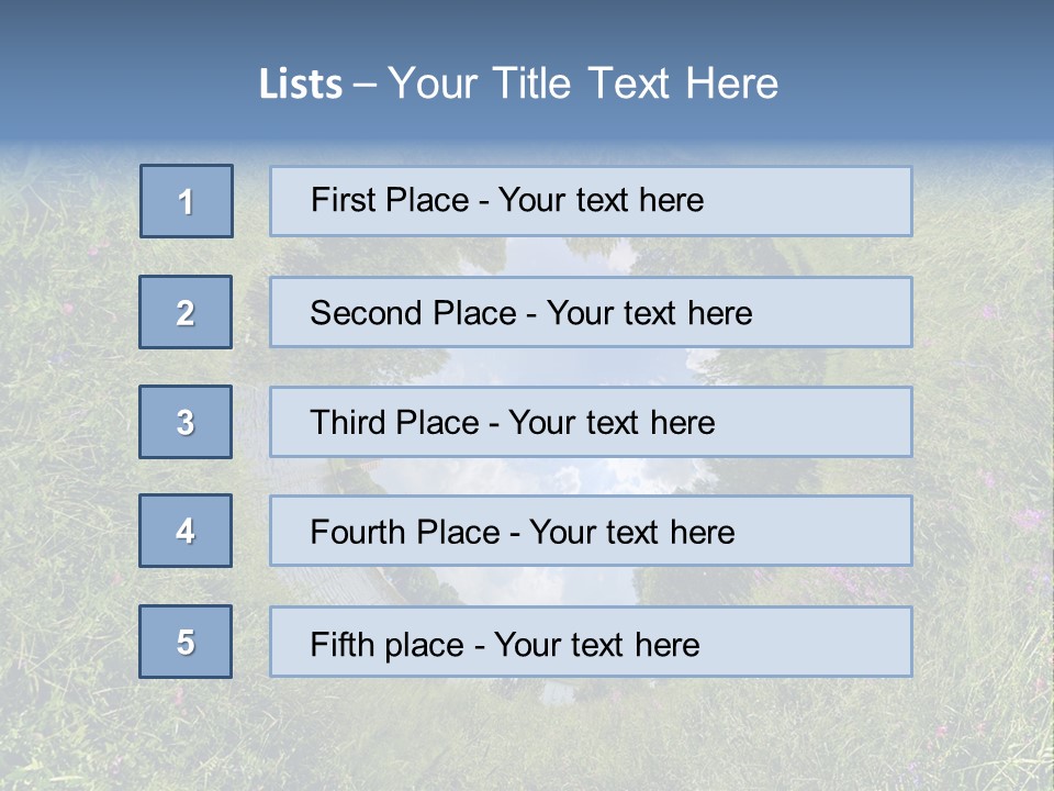Environmental Aerial Forest PowerPoint Template