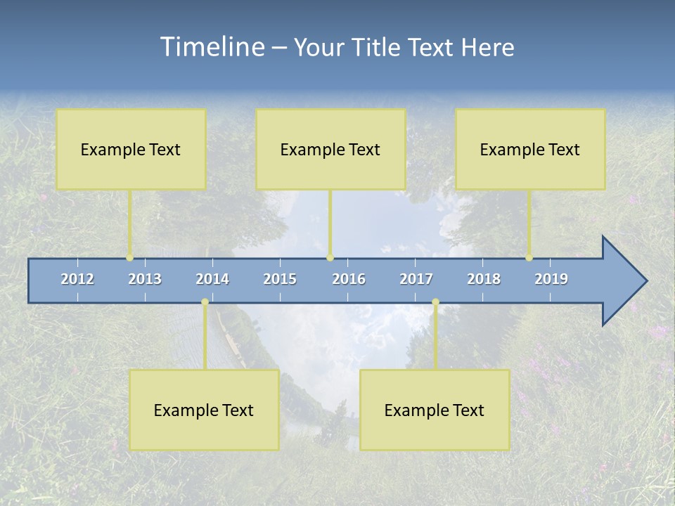Environmental Aerial Forest PowerPoint Template