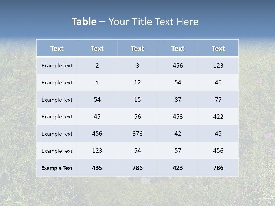 Environmental Aerial Forest PowerPoint Template