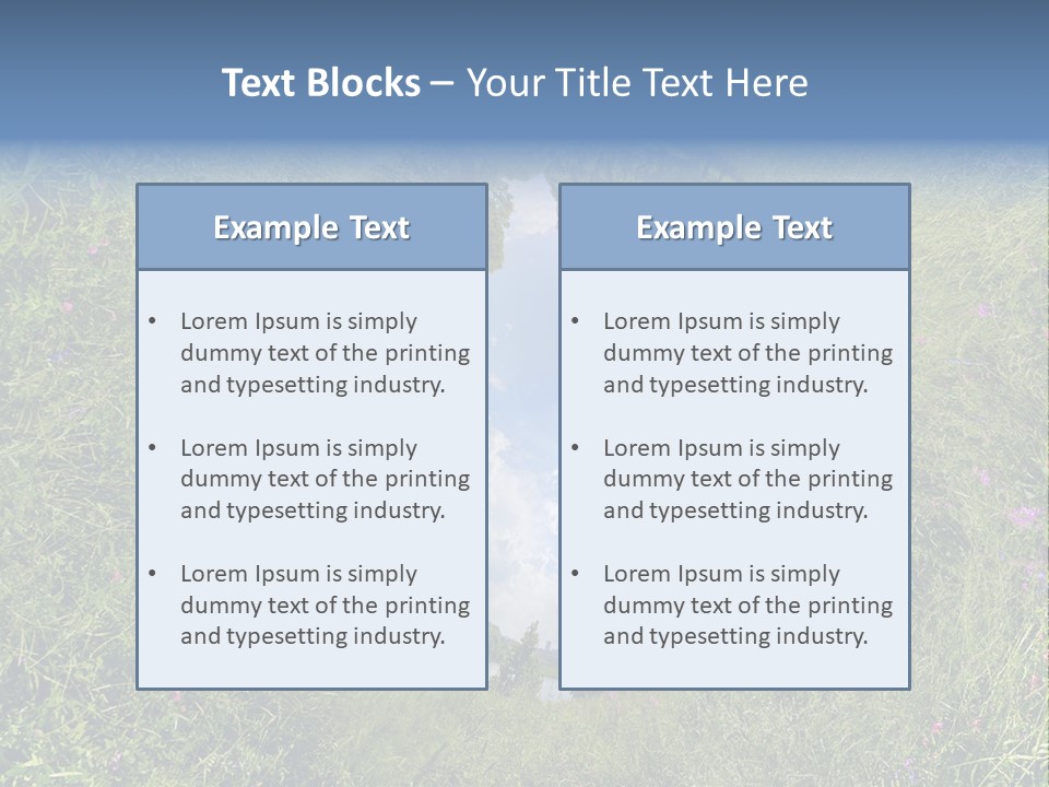 Environmental Aerial Forest PowerPoint Template
