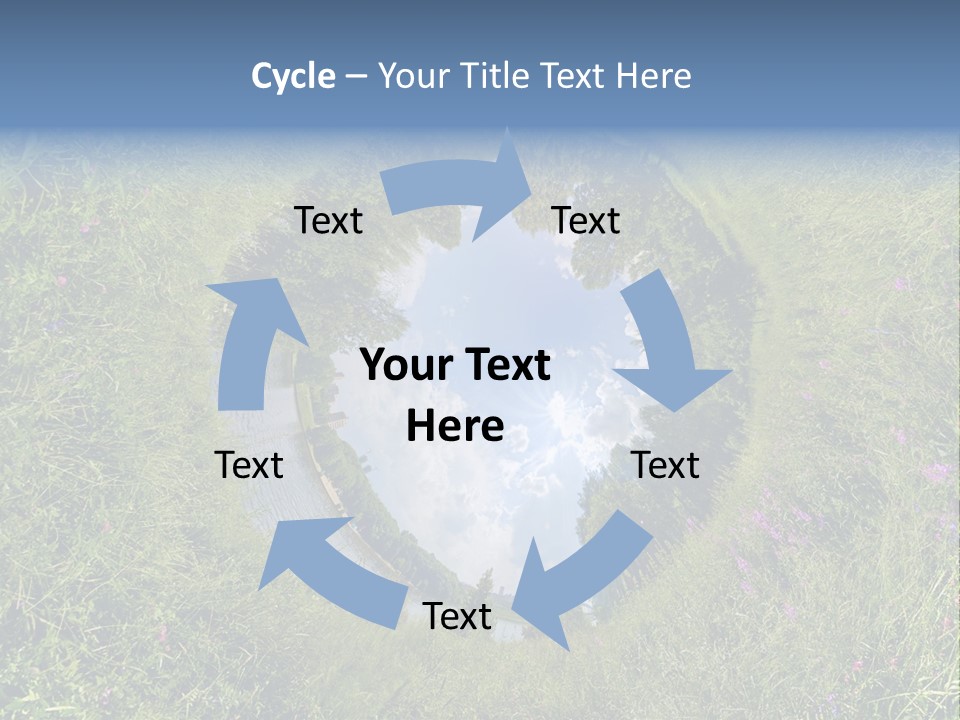 Environmental Aerial Forest PowerPoint Template
