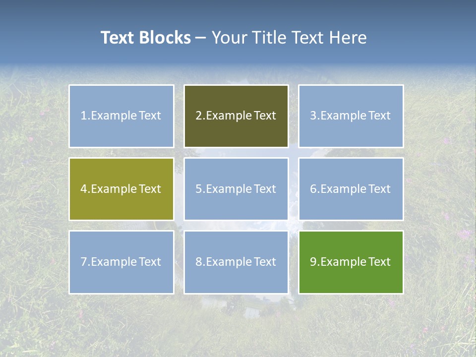 Environmental Aerial Forest PowerPoint Template