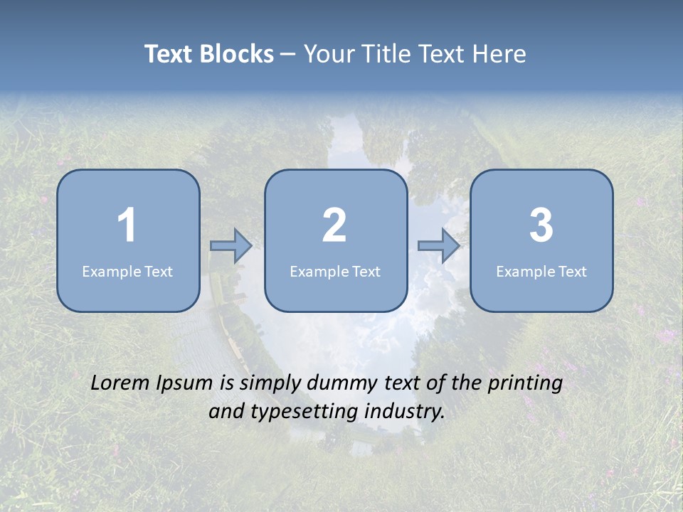 Environmental Aerial Forest PowerPoint Template