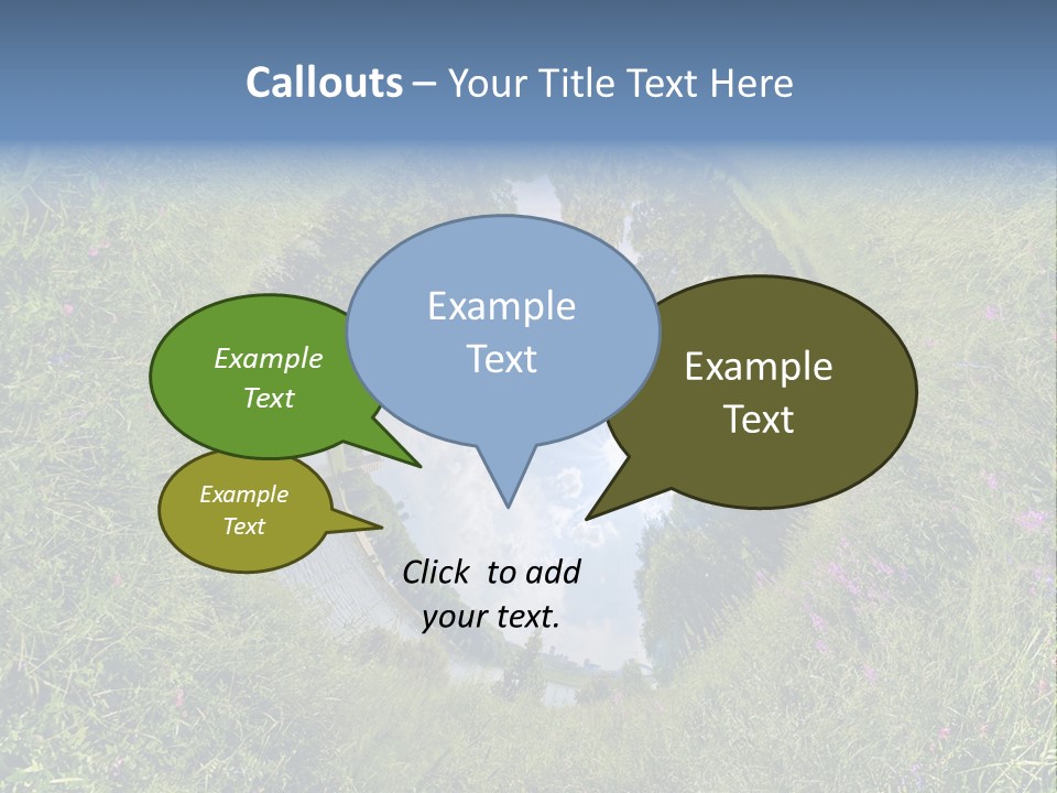 Environmental Aerial Forest PowerPoint Template