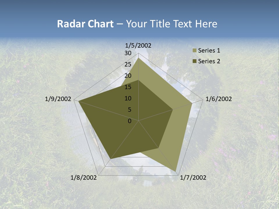 Environmental Aerial Forest PowerPoint Template