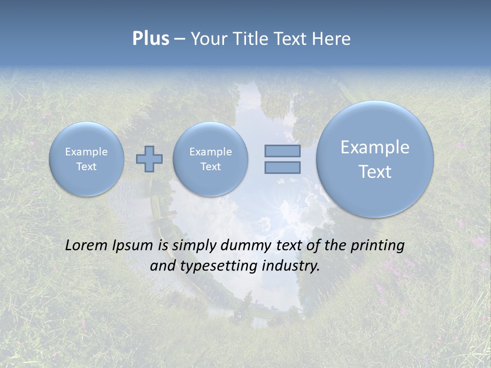 Environmental Aerial Forest PowerPoint Template