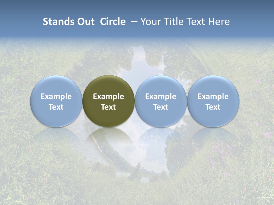 Environmental Aerial Forest PowerPoint Template