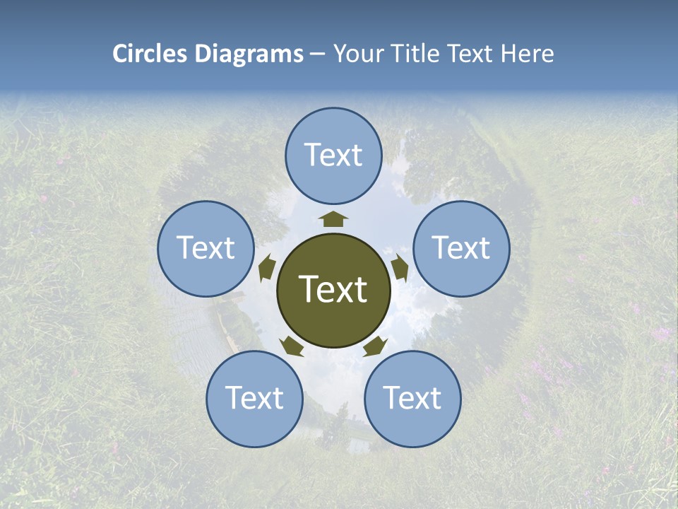 Environmental Aerial Forest PowerPoint Template