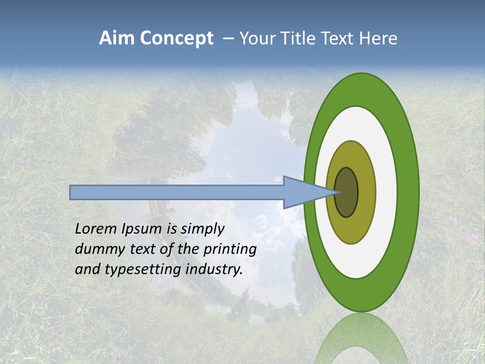 Environmental Aerial Forest PowerPoint Template