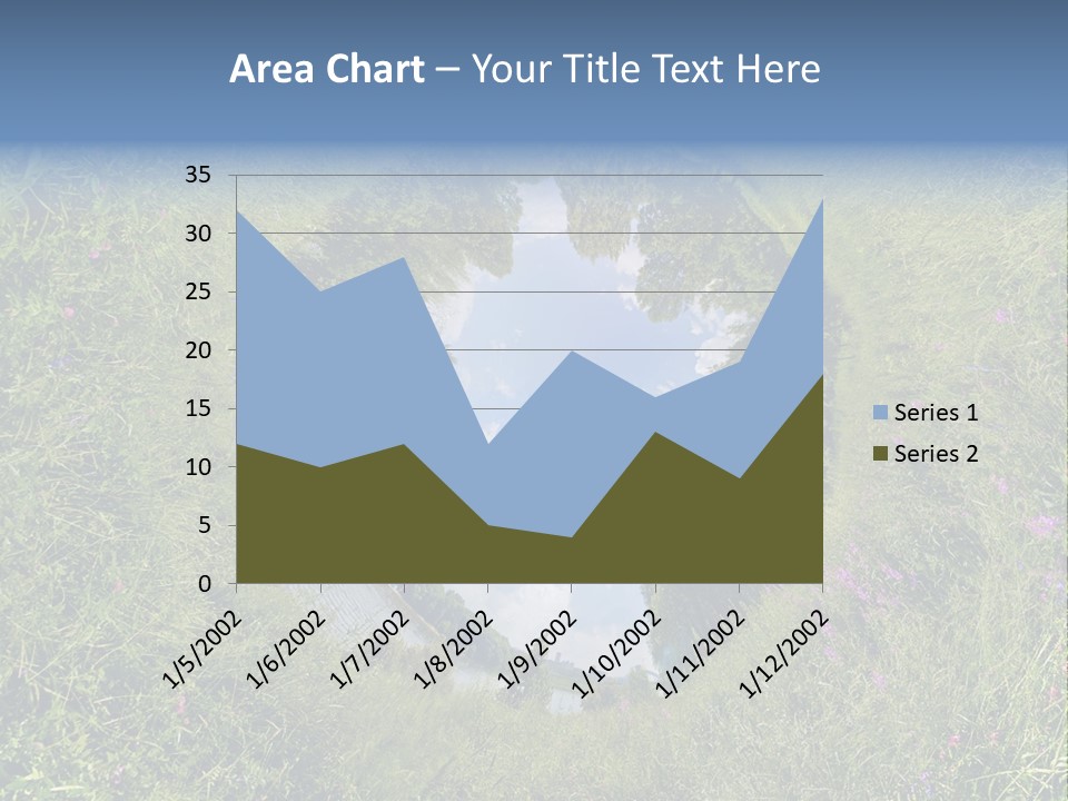 Environmental Aerial Forest PowerPoint Template