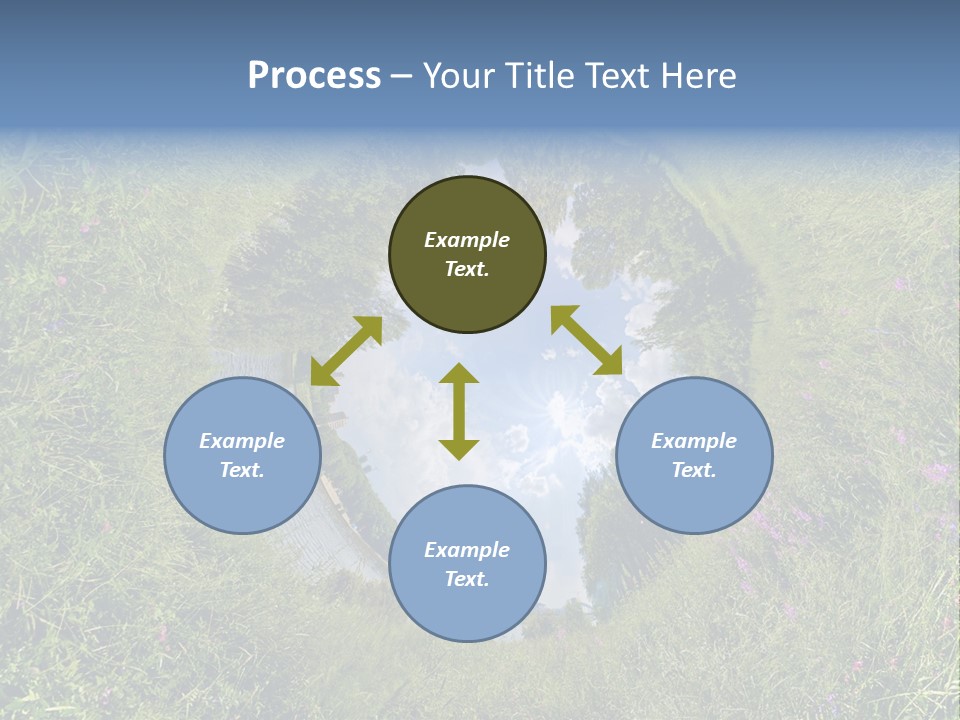 Environmental Aerial Forest PowerPoint Template