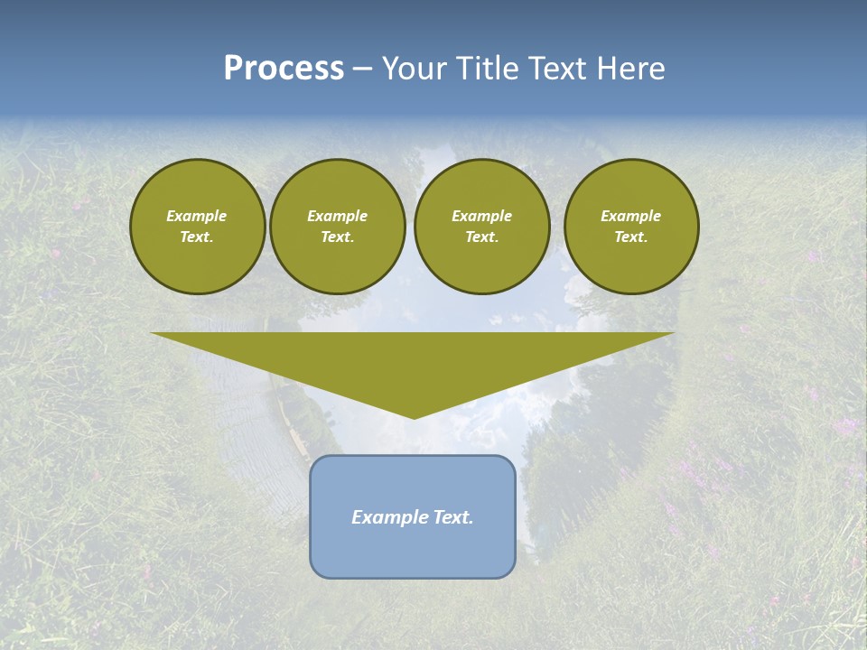 Environmental Aerial Forest PowerPoint Template