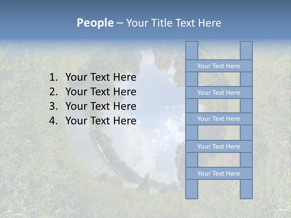 Environmental Aerial Forest PowerPoint Template