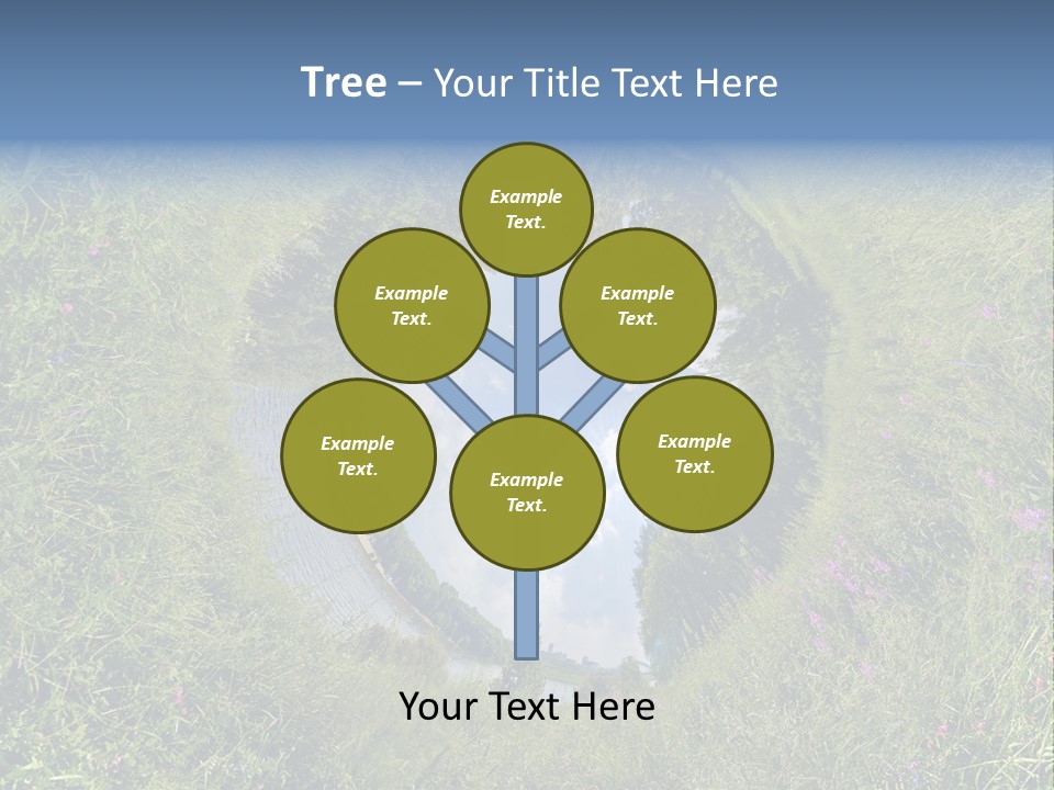 Environmental Aerial Forest PowerPoint Template