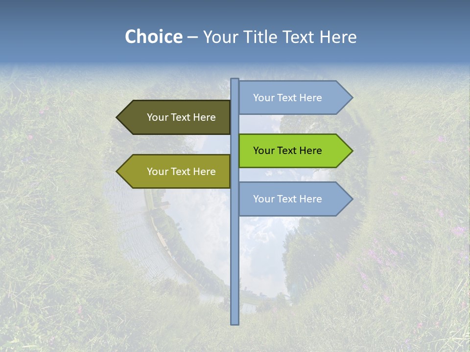 Environmental Aerial Forest PowerPoint Template