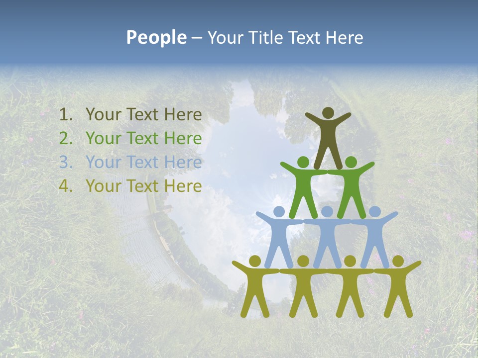 Environmental Aerial Forest PowerPoint Template