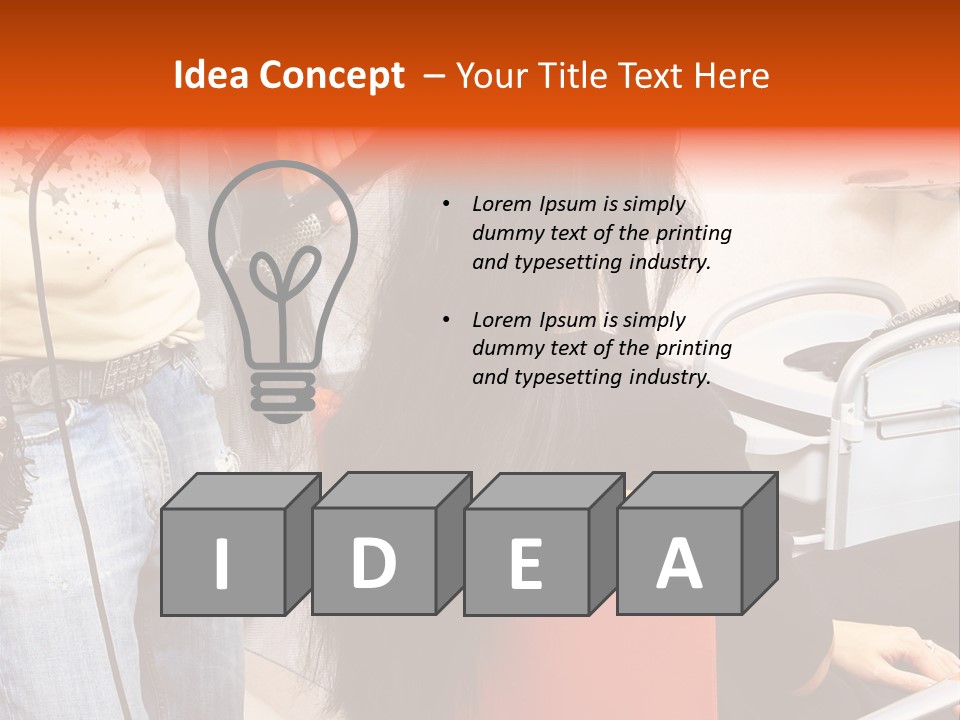 Image Treatment Beauty PowerPoint Template