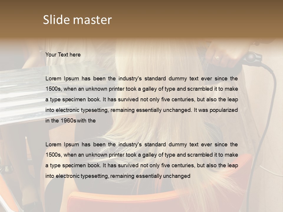 Job Girls Style PowerPoint Template