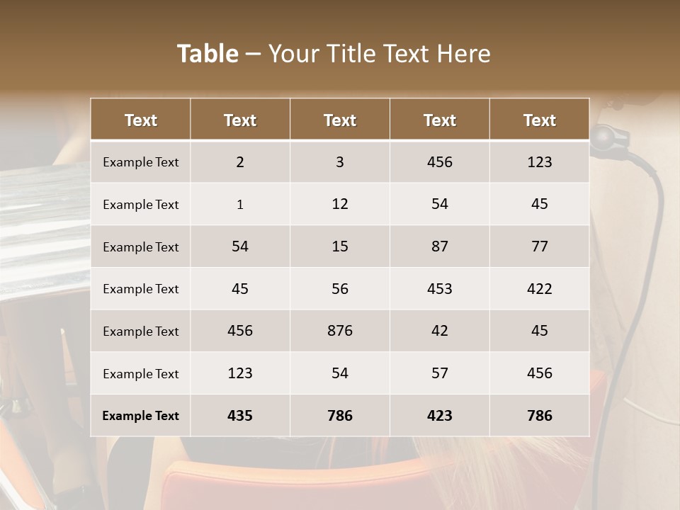 Job Girls Style PowerPoint Template