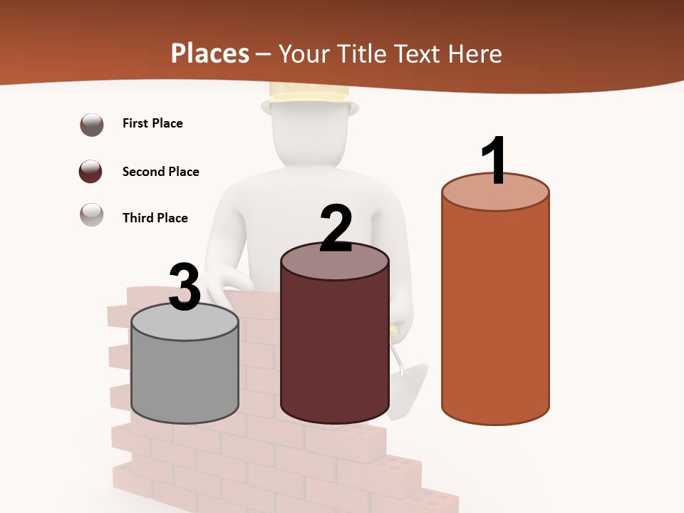 Foreman Link Hand PowerPoint Template