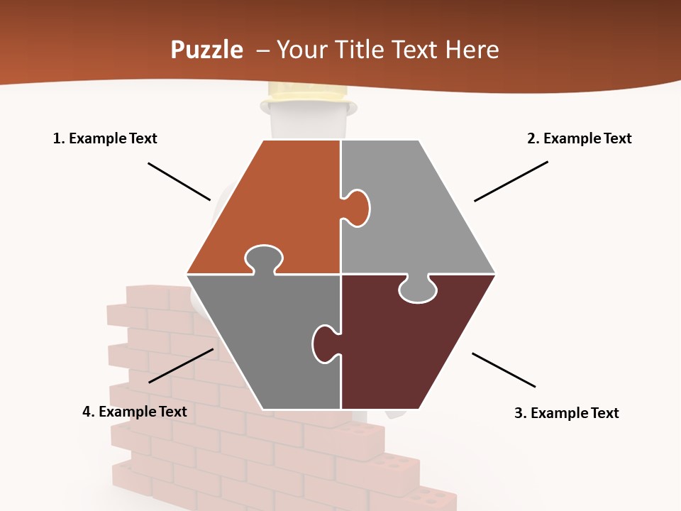 Foreman Link Hand PowerPoint Template