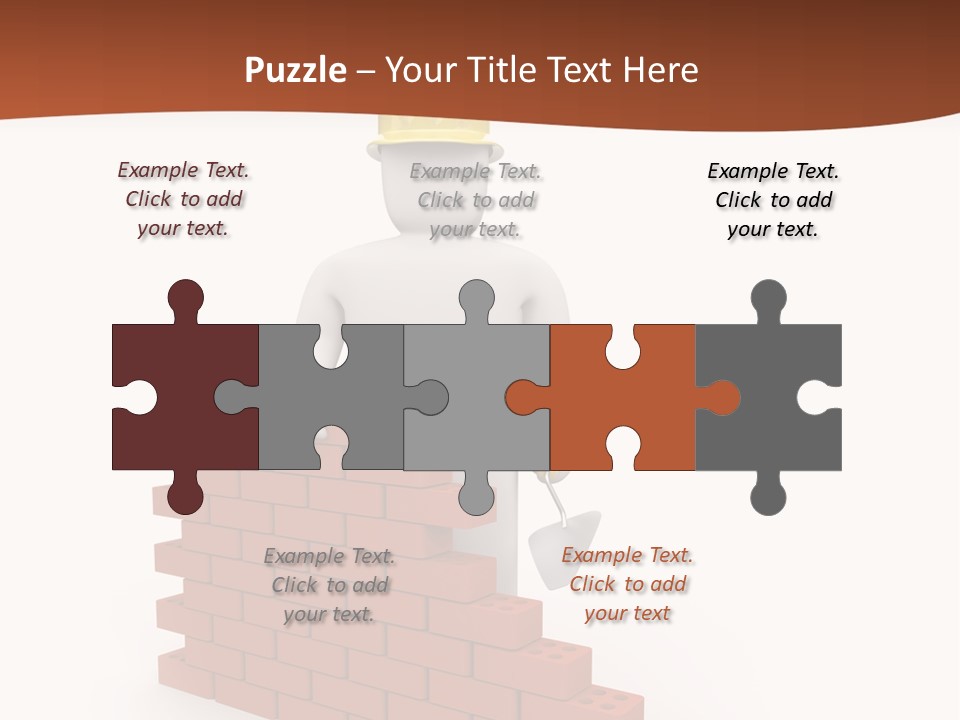 Foreman Link Hand PowerPoint Template
