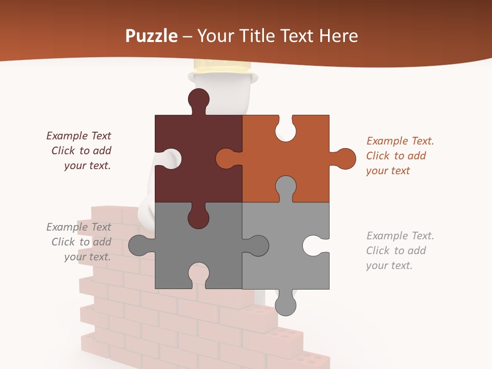 Foreman Link Hand PowerPoint Template