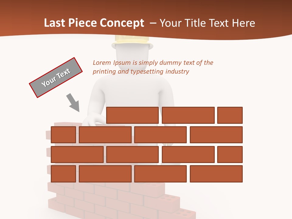 Foreman Link Hand PowerPoint Template