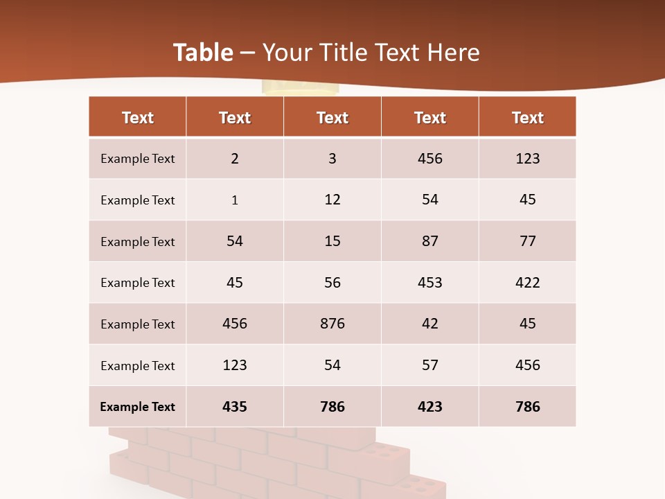 Foreman Link Hand PowerPoint Template