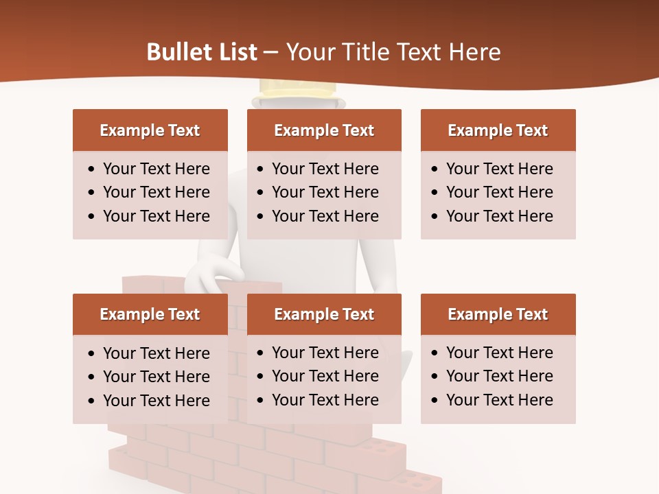 Foreman Link Hand PowerPoint Template