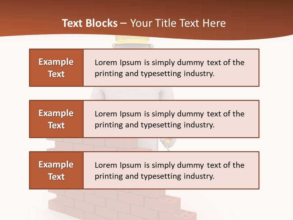 Foreman Link Hand PowerPoint Template
