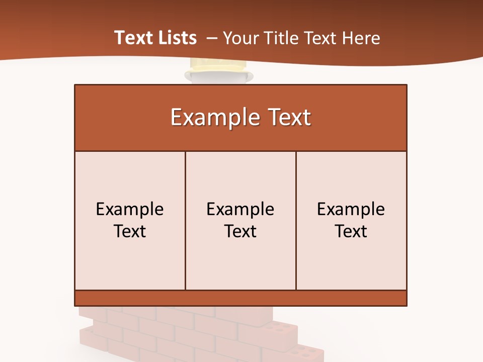 Foreman Link Hand PowerPoint Template