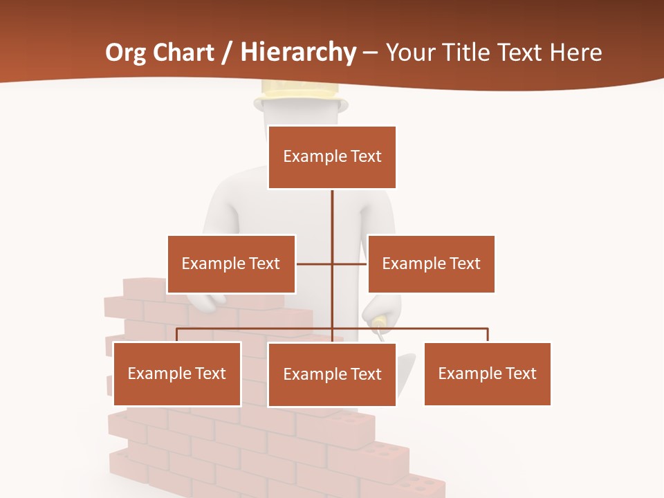 Foreman Link Hand PowerPoint Template