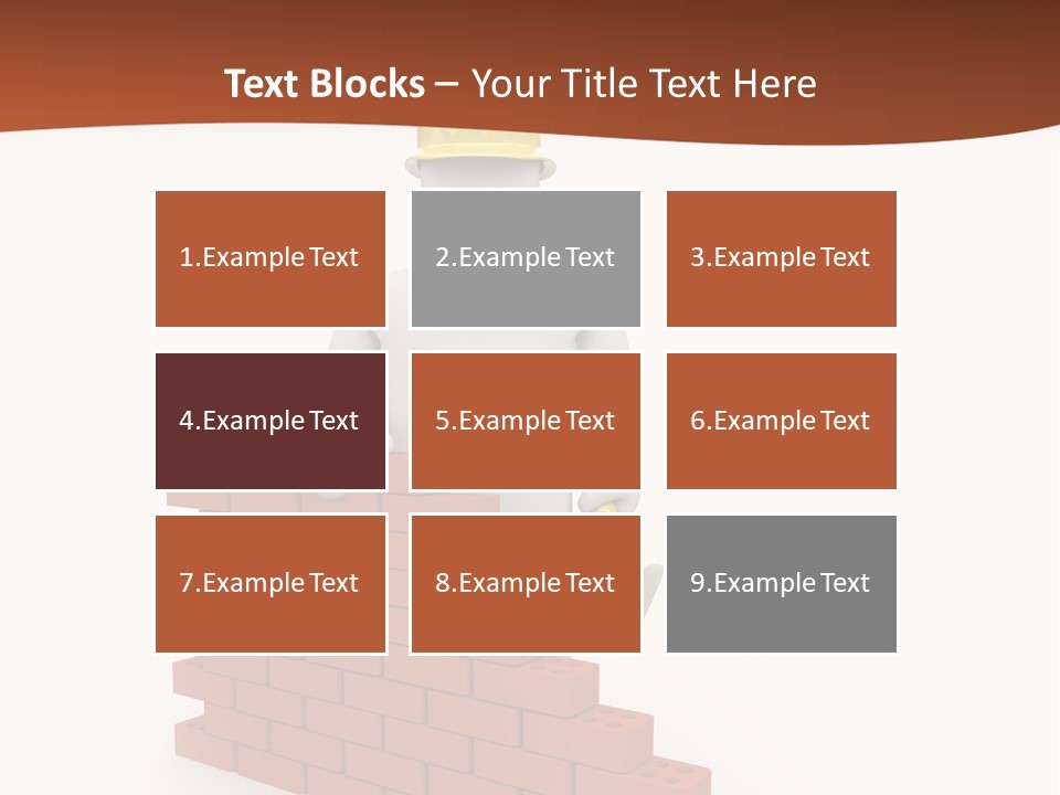 Foreman Link Hand PowerPoint Template
