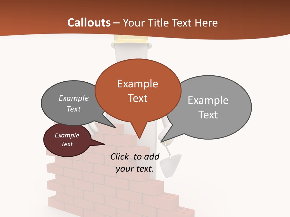 Foreman Link Hand PowerPoint Template