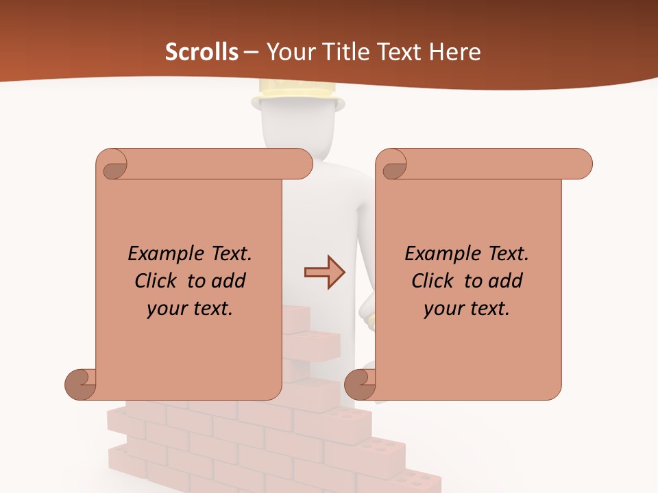 Foreman Link Hand PowerPoint Template