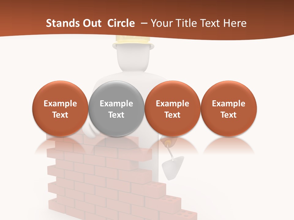 Foreman Link Hand PowerPoint Template