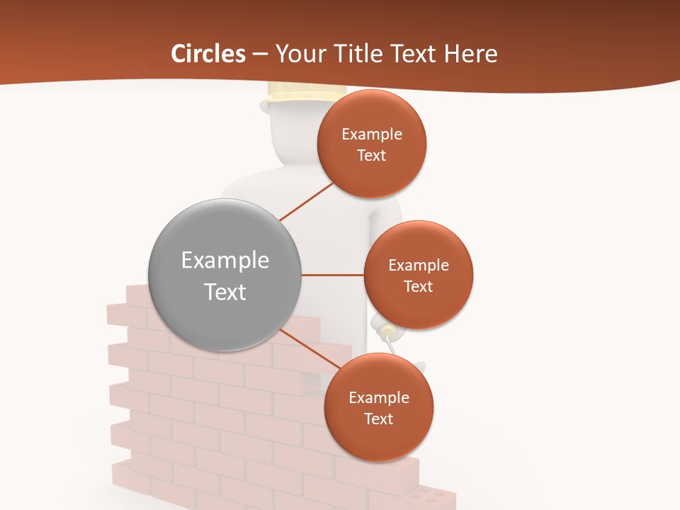 Foreman Link Hand PowerPoint Template