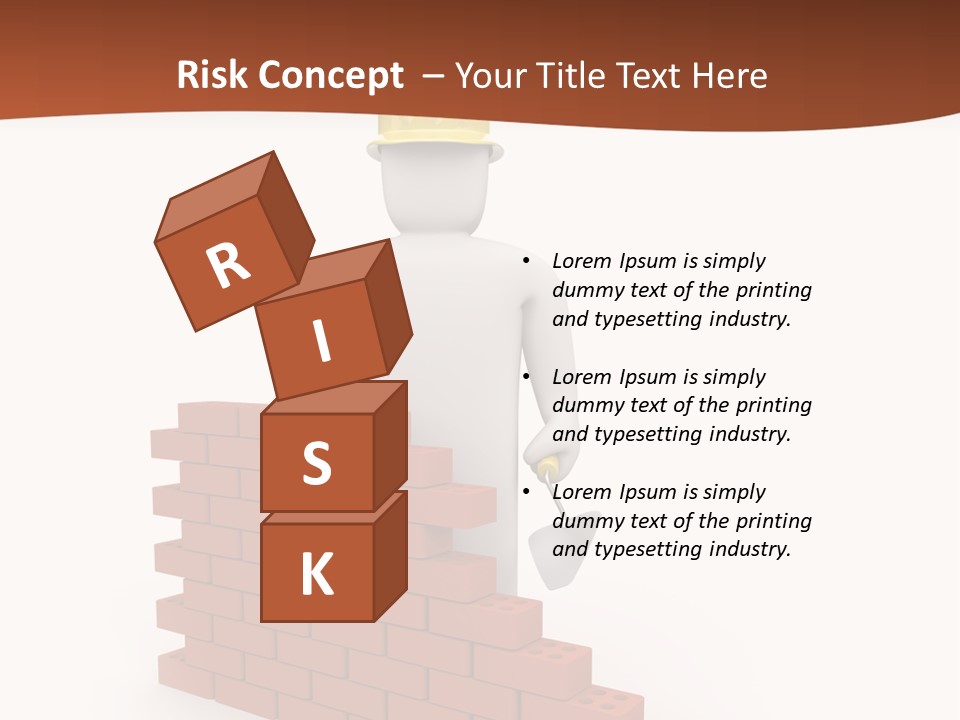 Foreman Link Hand PowerPoint Template