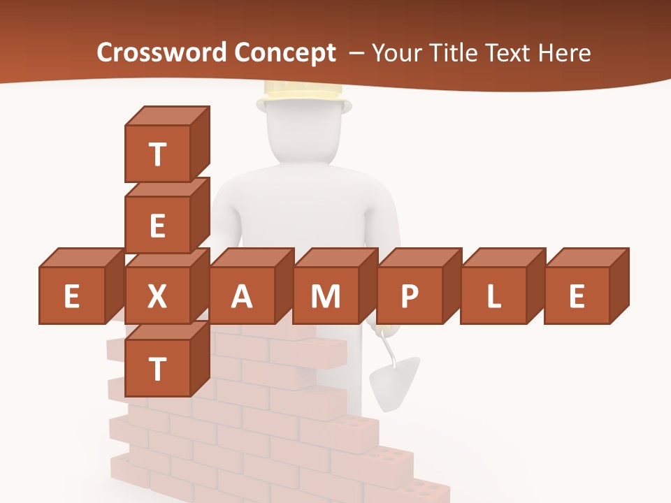 Foreman Link Hand PowerPoint Template