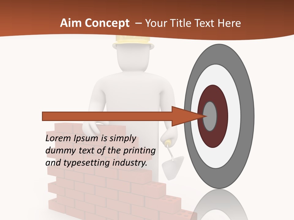 Foreman Link Hand PowerPoint Template