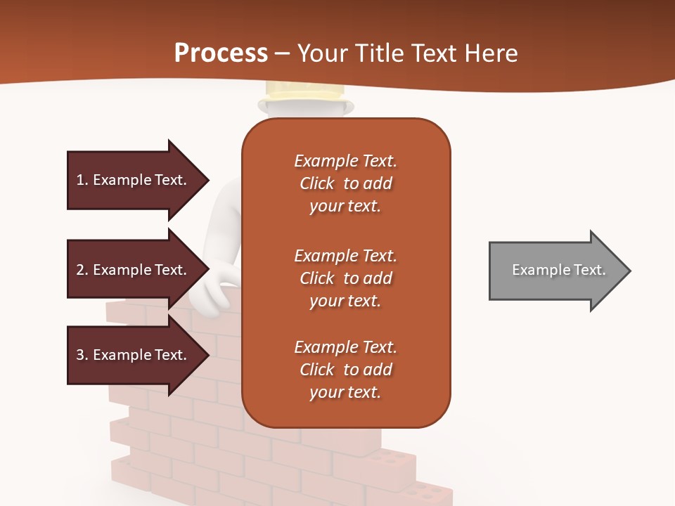 Foreman Link Hand PowerPoint Template