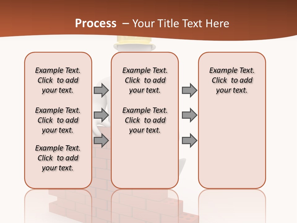 Foreman Link Hand PowerPoint Template