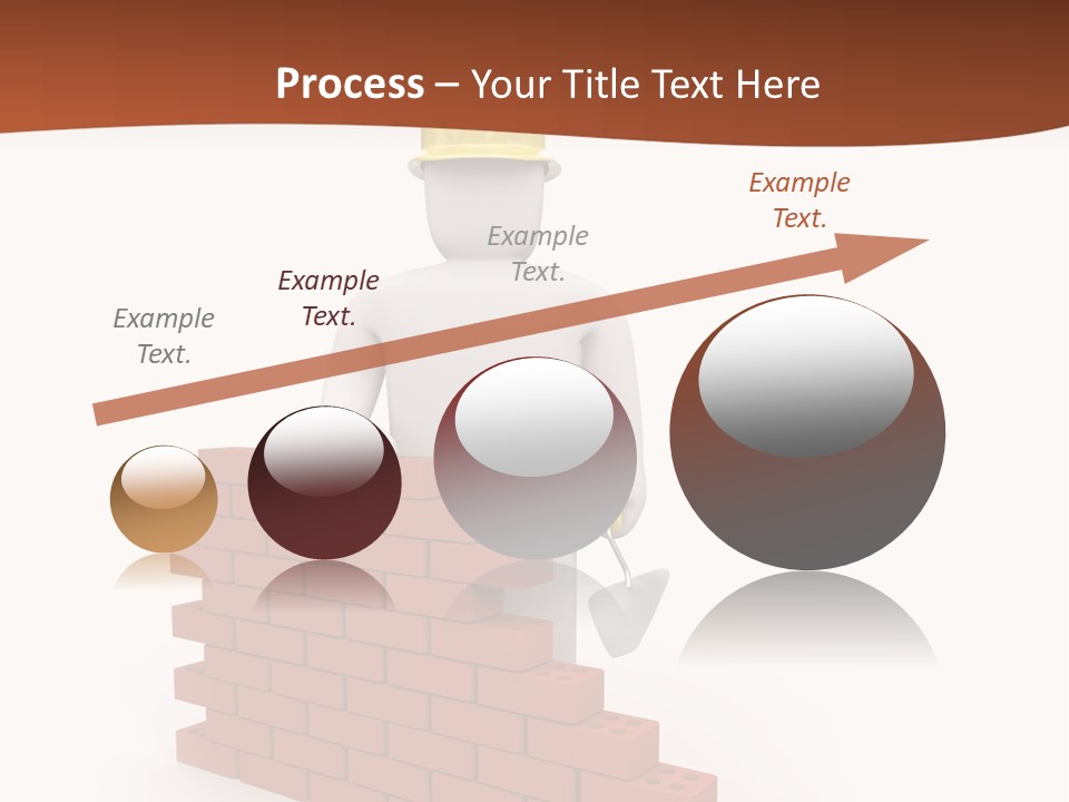 Foreman Link Hand PowerPoint Template